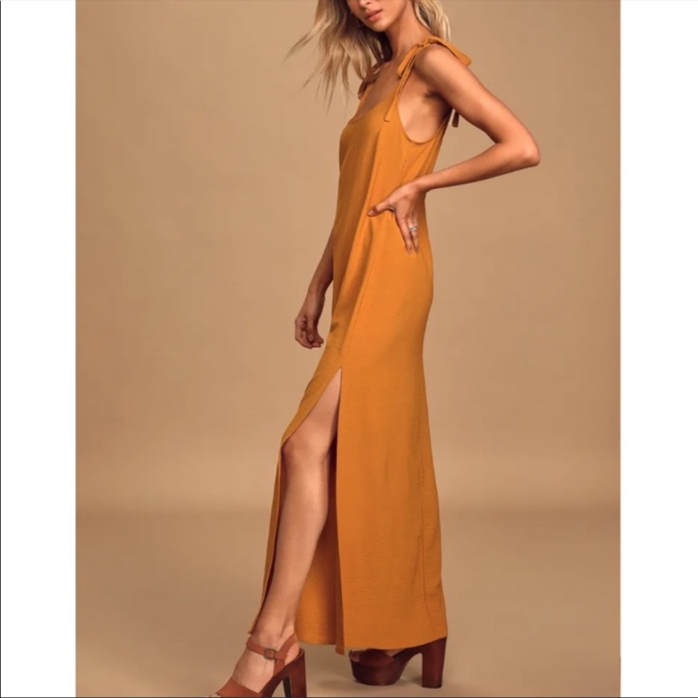 NWT Lulu’s Slip Maxi Dress Size XS